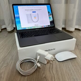 MacBook Air (8GB | M1 | 256gb | 13,3") + Záruka + Apple myš
