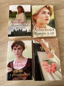 SET J. Austenova Emma, Pýcha, Rozum, Mansfildské