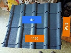 Zbytky AL střešní krytiny Antracit - Satjam Grande Plus - 1