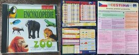 PRODÁM CD-ROM ZOO; LISTY: GEOMETRICKÉ VZORCE, GRAMATIKA