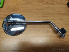 ZRCÁTKO S OBJÍMKOU CHROMOVANÉ JAWA, ČZ - NOVÉ