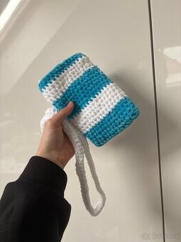 Háčkovaná kabelka ne telefon