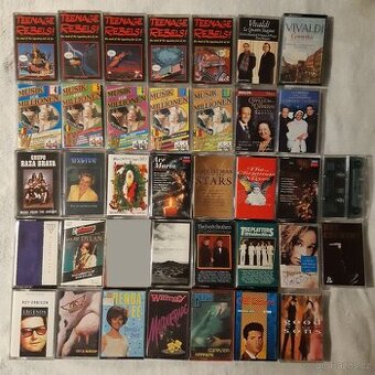 MC audio kazety - zahraniční hudba //SLEVA//