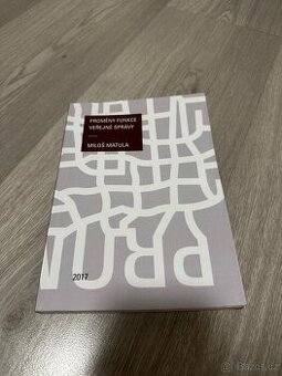 Kniha proměny funkce veřejné správy