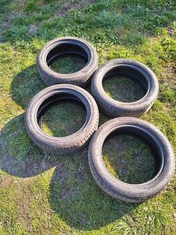 Letní pneu Continetal a Falken R17 205/50 vzorek - 7,5 mm