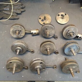 Klikové hřídele Jawa pionýr