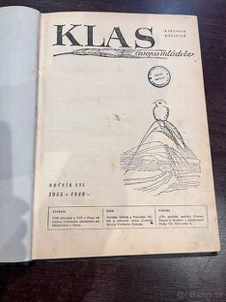 Školní učebnice KLAS – ročník 1945–1946, tvrdá vazba