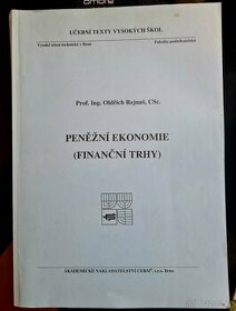 Skripta Peněžní ekonomie (Finanční trhy) - Mendelka