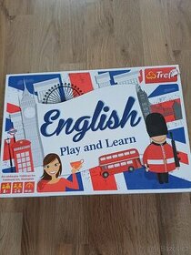 Stolní hra English play and learn Nová - 1