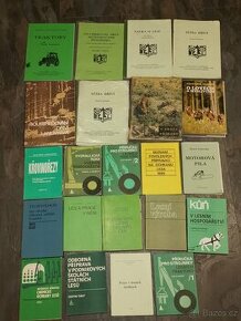Prodám knihy myslivost, lesnictví, motorová pila, těžba..