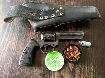 Plynová pistole-revolver POWER 9mm 380K