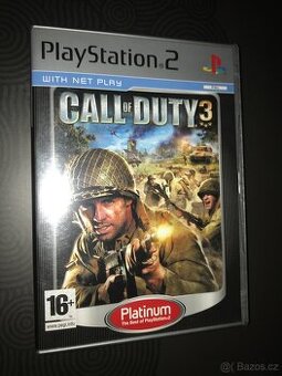 Call of Duty 3 Ps2 originální AV kabel