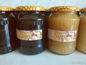 Včelí med smíšený, květový , lesní z Vysočiny