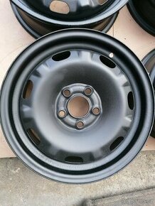 Plechové disky 14" 5X100 J6.0 ET 37 Škoda VW Seat
