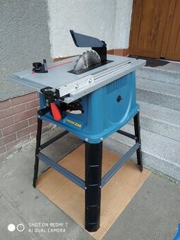 Prodám stolní kotoučovou pilu Workzone 2000 W.-HLINÍKOVÝ STŮ