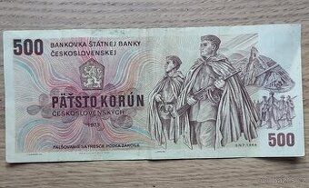 500 korun československých, 1973