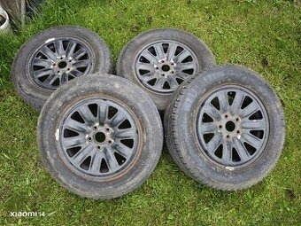 Hybridní disky 5x112 r16 6.5J ET 41 215/60 letní