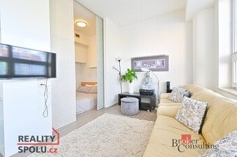 Pronájem, byty/1+kk, 37 m2, Příkop 843/4, 60200 Brno, Brno-m