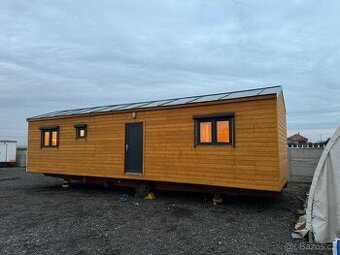 Moderní a komfortní dřevostavba Tiny House (12 x 3,5 m) - 1