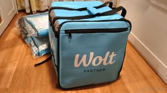 Wolt taška pro kurýry - úplně nová, neponičený stav