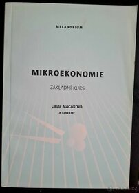 Mikroekonomie - Libuše Macáková - Mendelka - 1