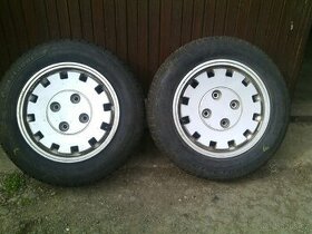 Hliníkové disky vč. pneu 155/70 R13
