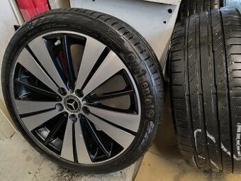 ALU kola Mercedes B 5x112 r18 Originál, pneu 5mm+TPMS
