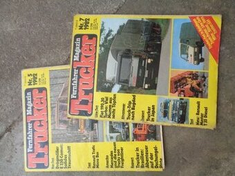 Časopis TRUCKER ročník 1982
