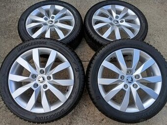 Disky originální Škoda Octavia III 5x112 R17 Crystal