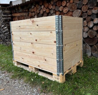 Vyvýšené záhony - paletové ohrádky (NOVÉ) – možná doprava