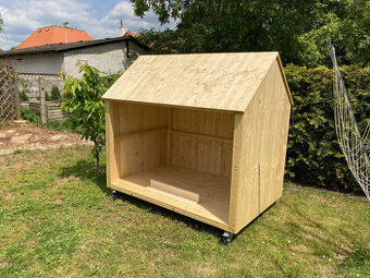 Pojízdný zahradní domeček