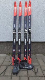 Běžky Atomic Skin 110 cm, vázání, boty