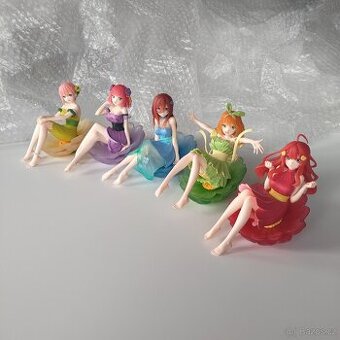 Quintuplets Nakano Bloo-me anime figurky set