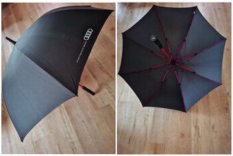 Deštník Audi - Audi kruhy, Vorsprung durch Technik