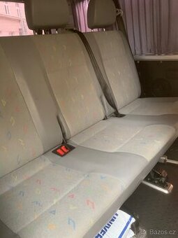 Sedačka třetí řada VW Volkswagen T5 T6 Transporter Caravelle