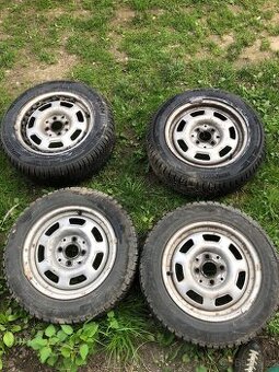 Predám zimné pneumatiky 4ks+disky