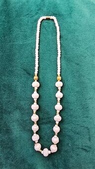 Náhrdelník slonová kost makovičky