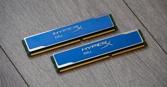 Paměť RAM Kingston HyperX Blu DDR3 2x4GB 1600MHz