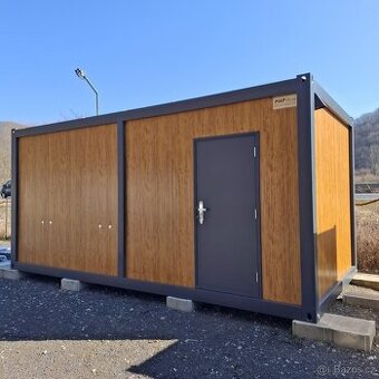 Sanitární kontejner PMP o rozměru 3 x 6 m