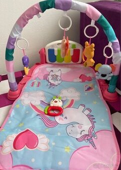 Hrací podložka - růžová