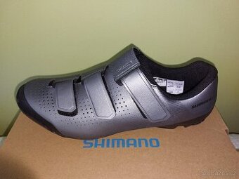 SHIMANO SH-XC100, stříbrné vel. 46