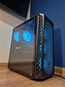 HERNÍ PC - ZÁRUKA - RTX 3060, Ryzen 5500, 16gb ram...