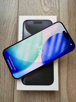 Apple iPhone 15 Pro 128GB - černý titan