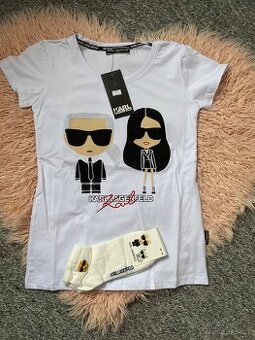 Dámské triko Karl Lagerfeld + ponožky zdarma