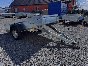 Přívěsný vozík 252x130cm, sklopný, 750kg,130km/h
