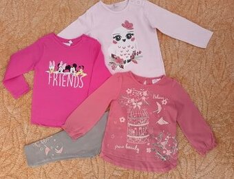 set pro holčičku vel 80-legíny,trička