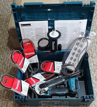 Makita DBS180Z Aku pásový pilník 533x9mm, Li-ion LXT 18V, be