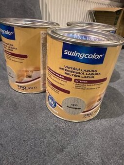 Vnitřní glazura na dřevo šedá