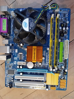 Gigabyte GA-G31M-ES2L+Proc. intel Dual-Core E5400+Ram 4GB.