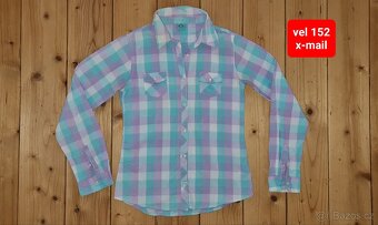 Vel 152-158 trička,rifle,bundy,košile....